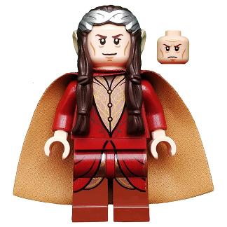 Elrond - Silver Crown, Dark Red Clothing | lor059