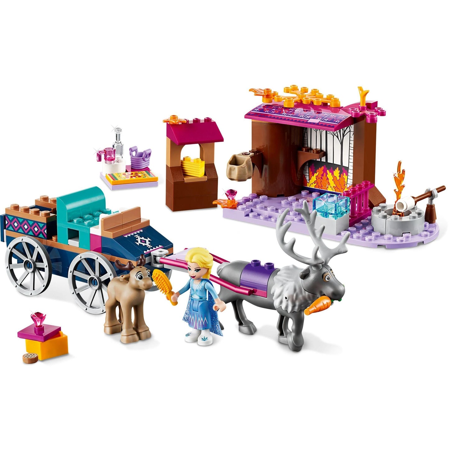 Elsa and the Reindeer Carriage | Disney | 41166