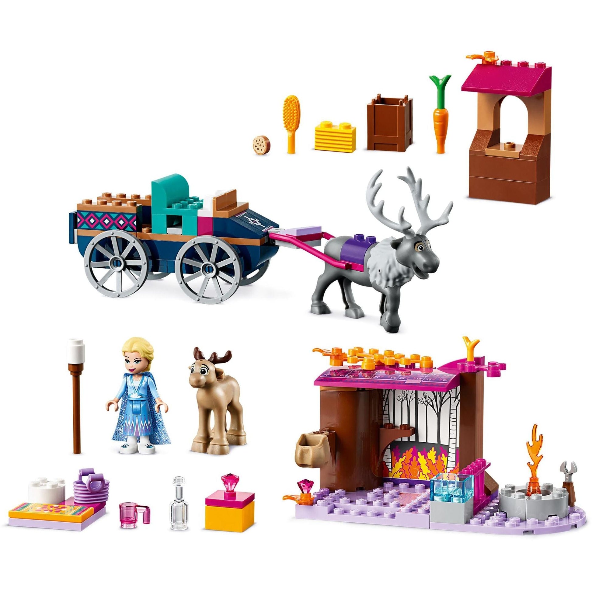 Elsa and the Reindeer Carriage | Disney | 41166