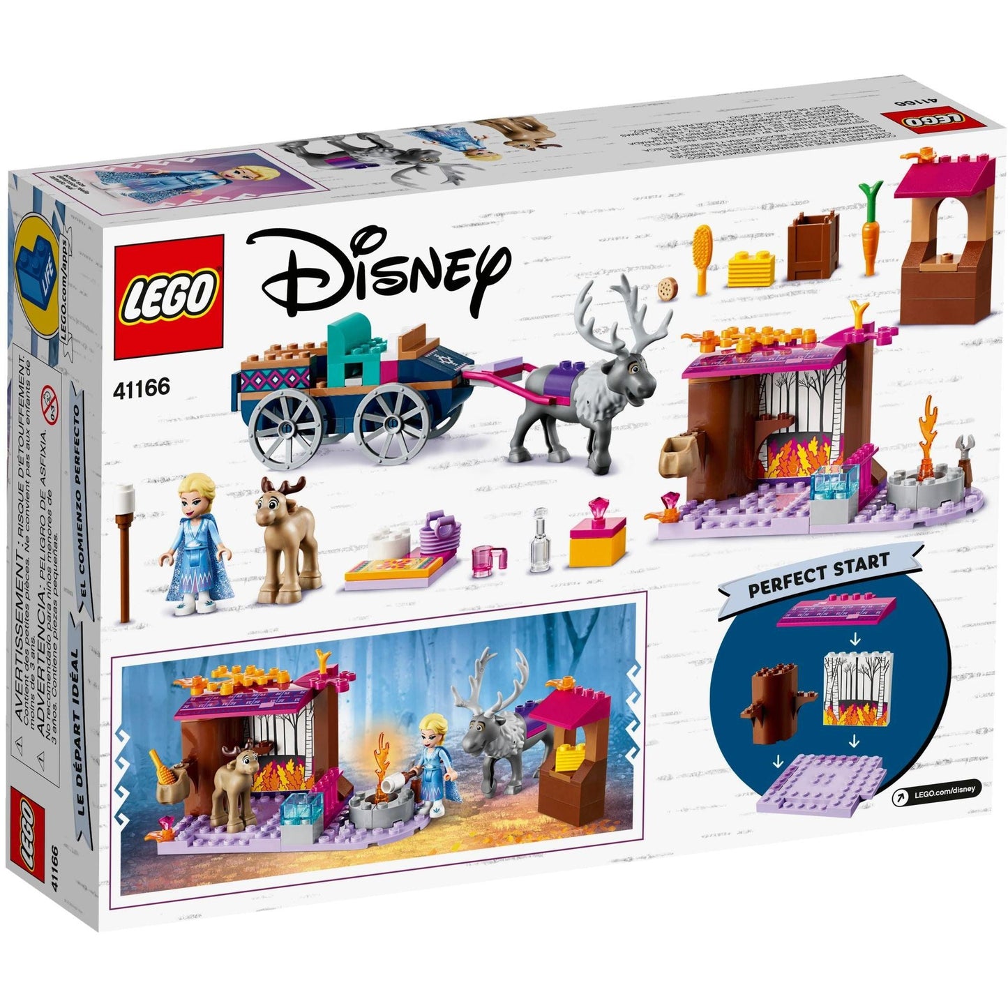 Elsa and the Reindeer Carriage | Disney | 41166