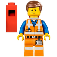 Emmet - Lopsided Closed Mouth Smile, with Piece of Resistance | tlm018