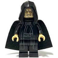 Emperor Palpatine - Spongy Cape, Hood Basic, Yellow Eyes | sw1263