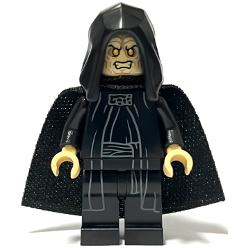 Empereur Palpatine - Cape spongieuse, capuche basique, yeux jaunes | sw1263