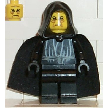 Emperor Palpatine - Yellow Head, Black Hands | sw0066