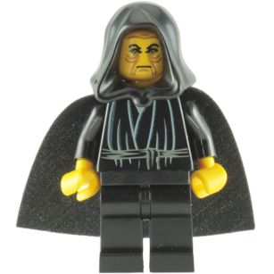 Empereur Palpatine - Tête jaune, mains jaunes
