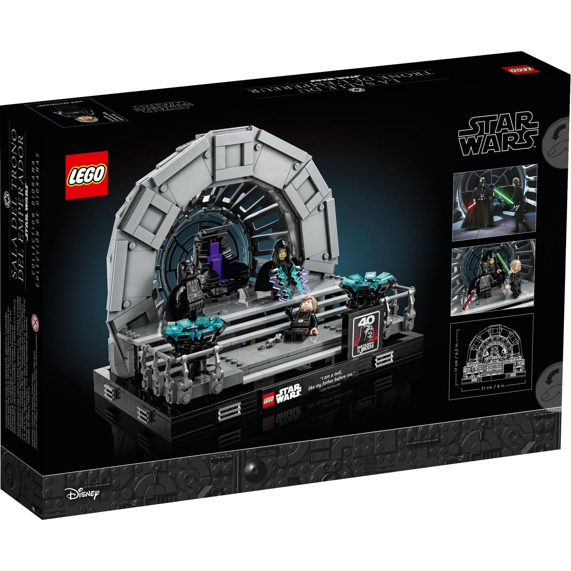 Emperor's Throne Room Diorama | Star Wars | 75352