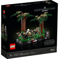 Endor Speeder Chase Diorama | Star Wars | 75353