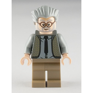 Ernie Prang - Dark Bluish Gray Vest Knit, Light Bluish Gray Hair | hp128