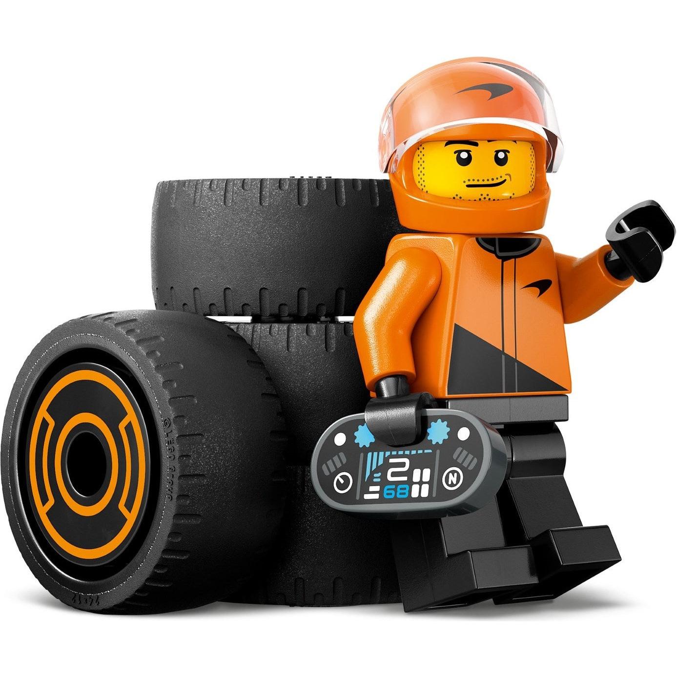F1 Driver with McLaren Race Car | City | 60442