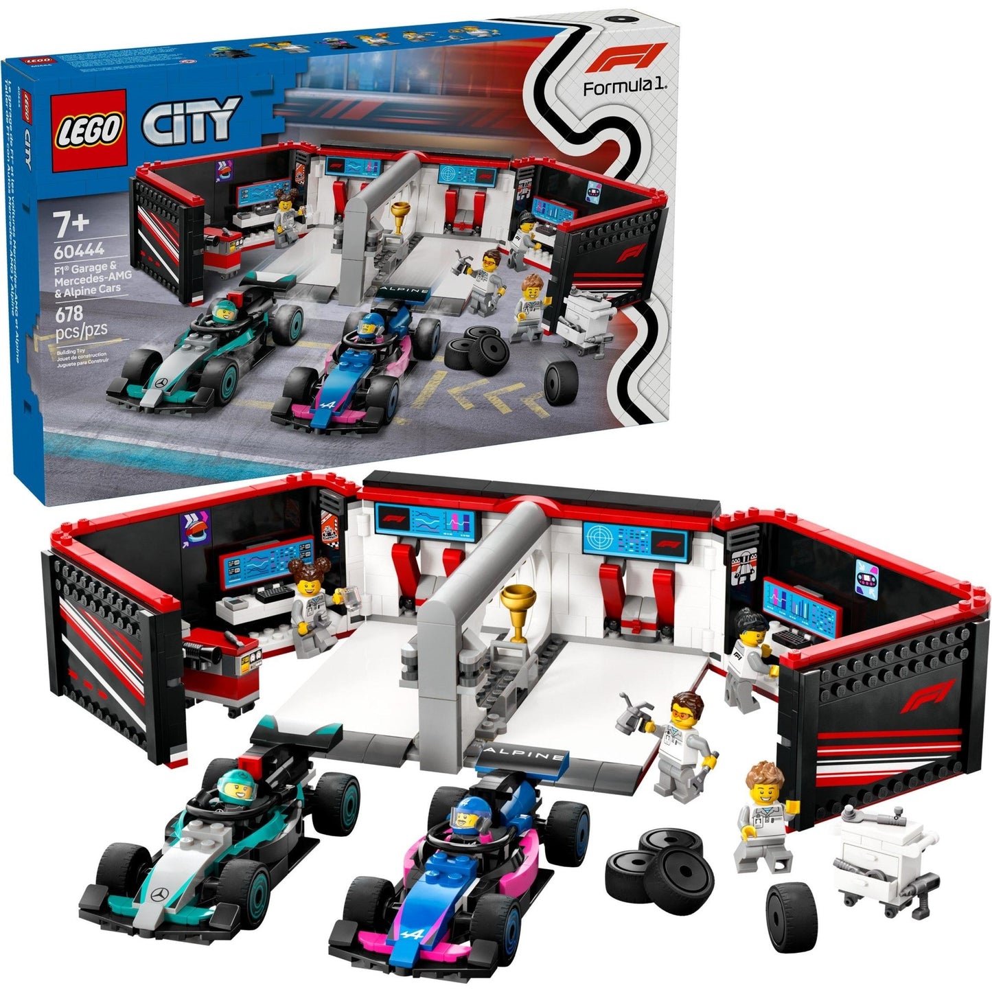 F1 Garage & Mercedes-AMG & Alpine Cars | City | 60444