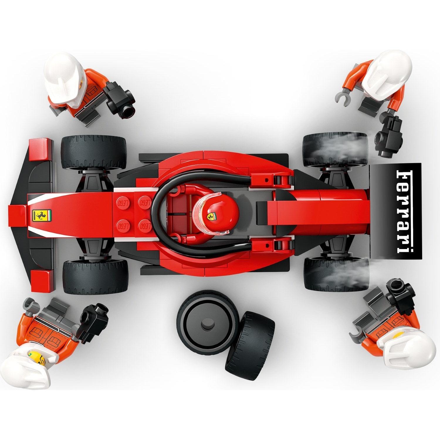 F1 Pit Stop & Pit Crew with Ferrari Car | City | 60443