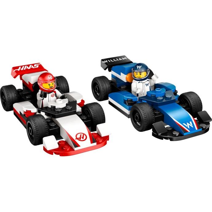 F1 Williams Racing & Haas F1 Race Cars | City | 60464