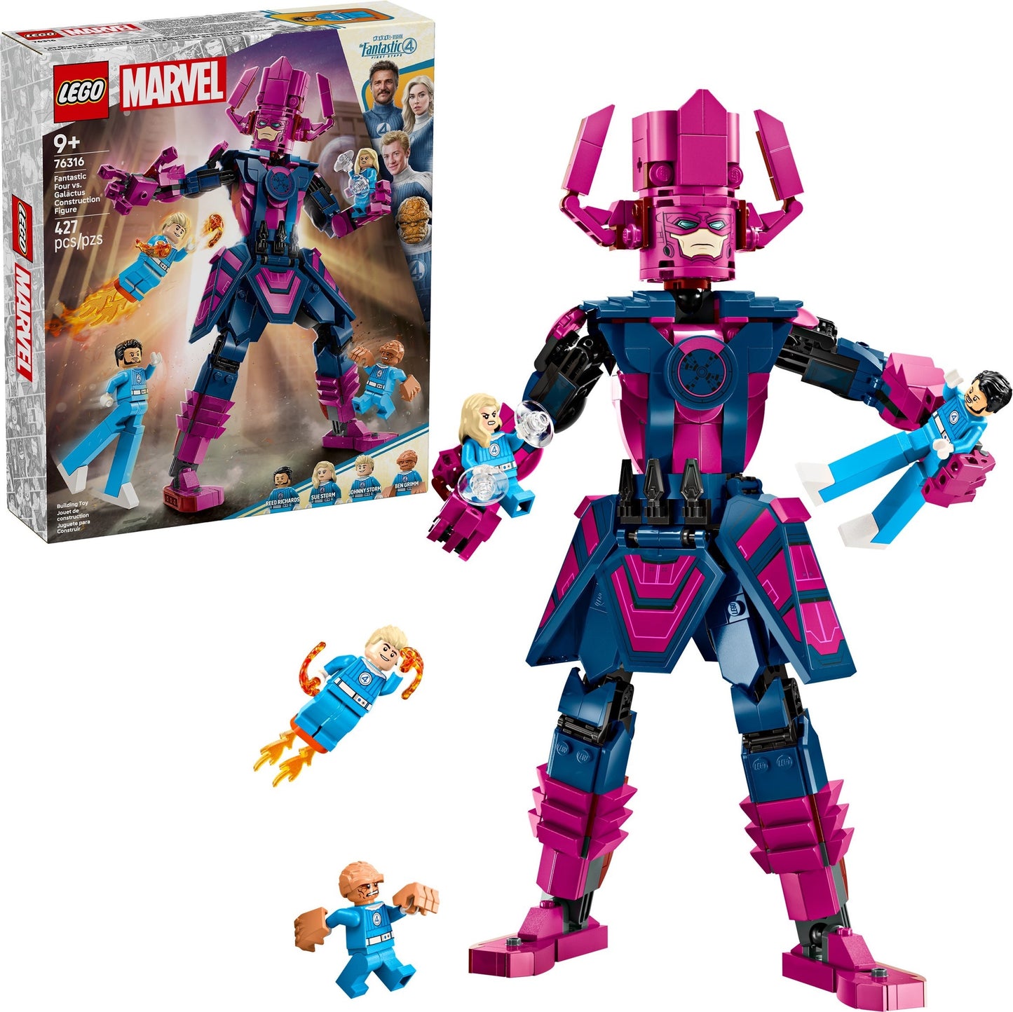 Fantastic Four vs. Galactus Construction Figure | Marvel Super Heroes | 76316