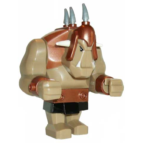 Fantasy Era - Troll, Dark Tan with Copper Armor | cas358