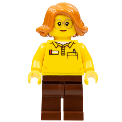 Employée de magasin de jouets (logo LEGO au dos du torse) | twn381