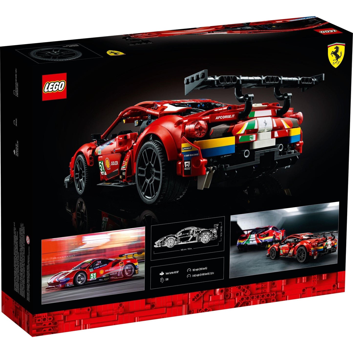 Ferrari 488 GTE 'AF Corse #51' | Technic | 42125