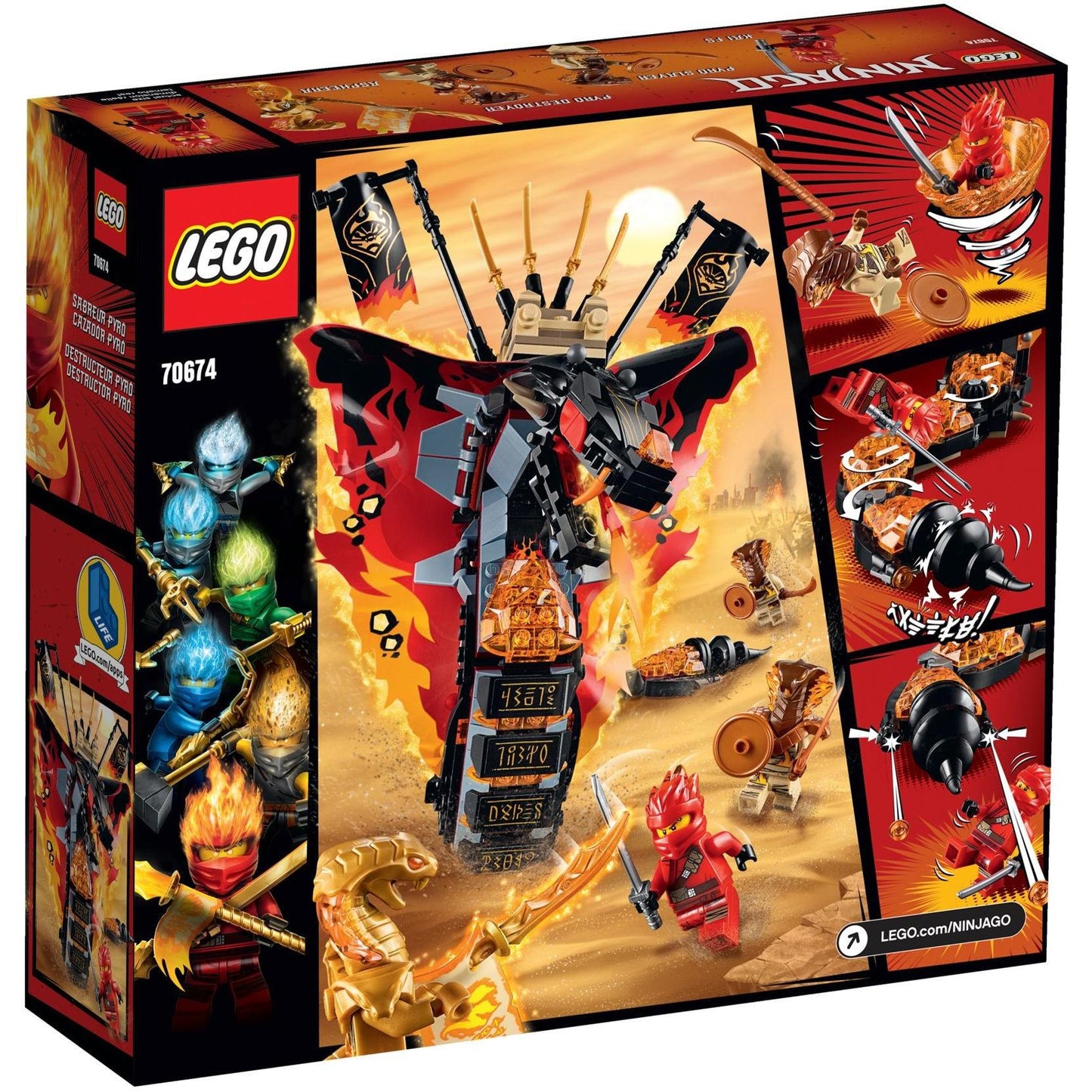 Fire Fang | Ninjago | 70674