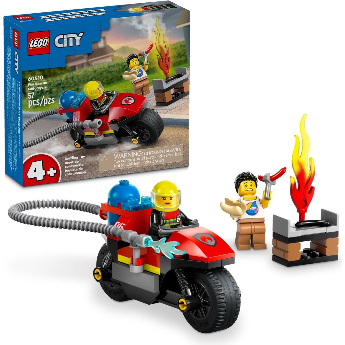 Fire Rescue Motorcycle | City | 60410