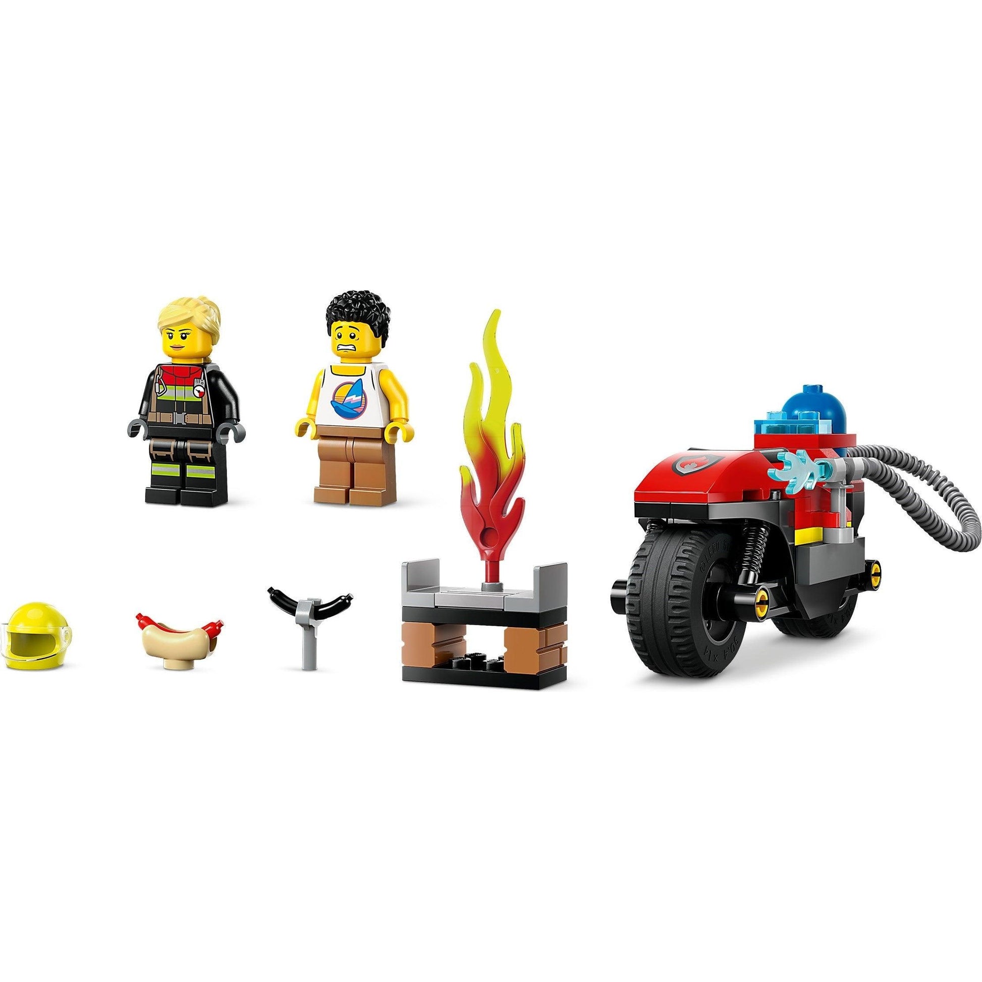 Fire Rescue Motorcycle | City | 60410