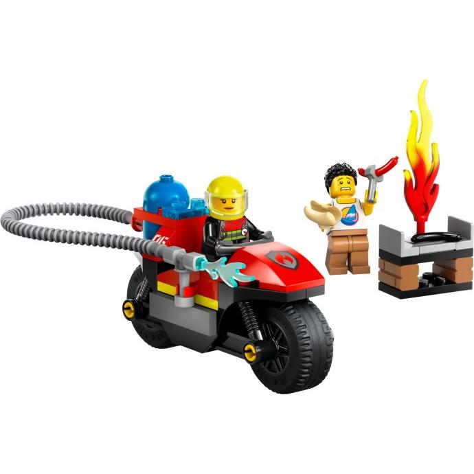Fire Rescue Motorcycle | City | 60410