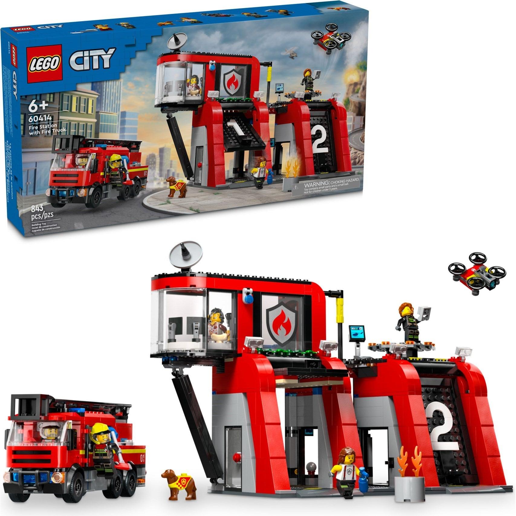 Fire Station with Fire Truck | City | 60414
