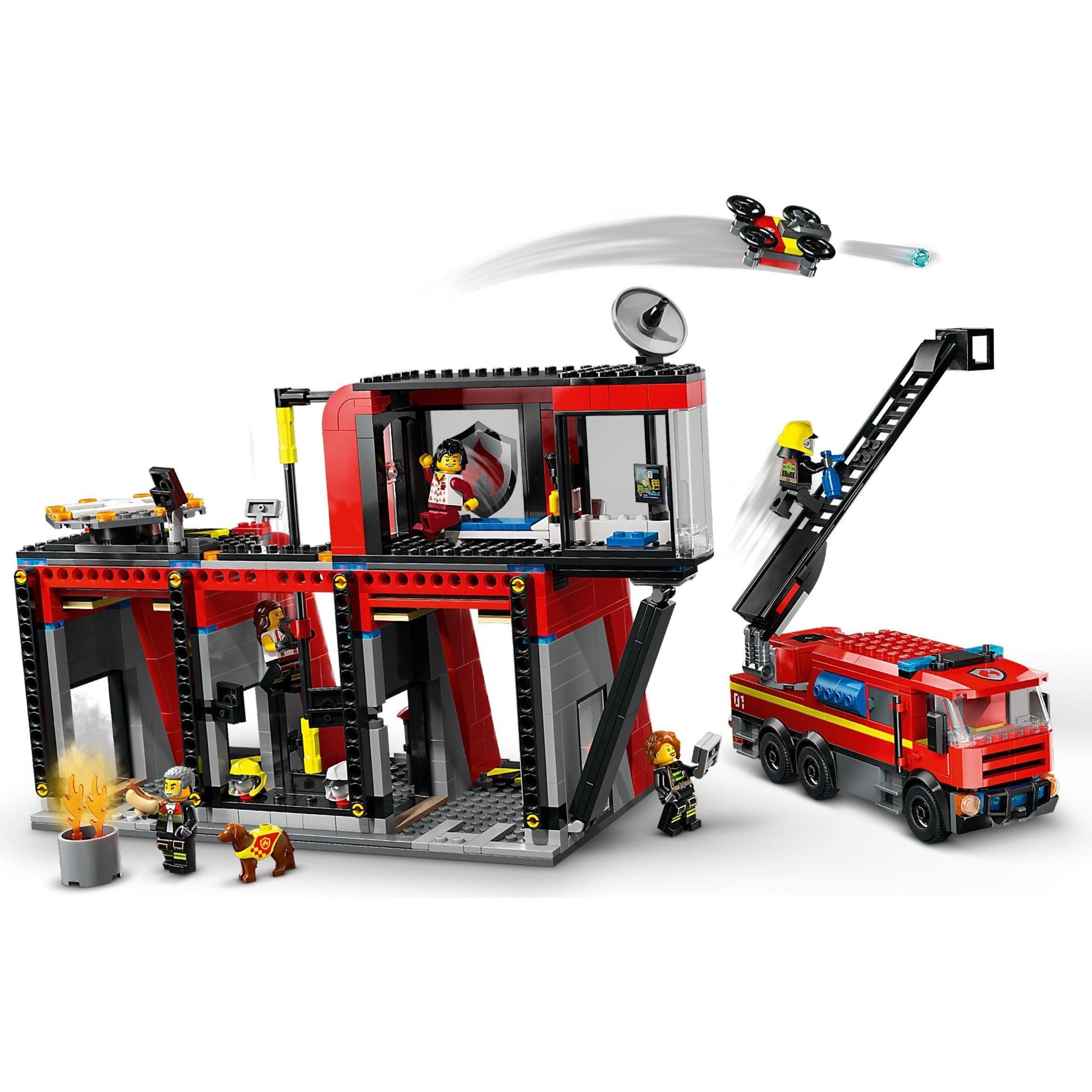 Fire Station with Fire Truck | City | 60414