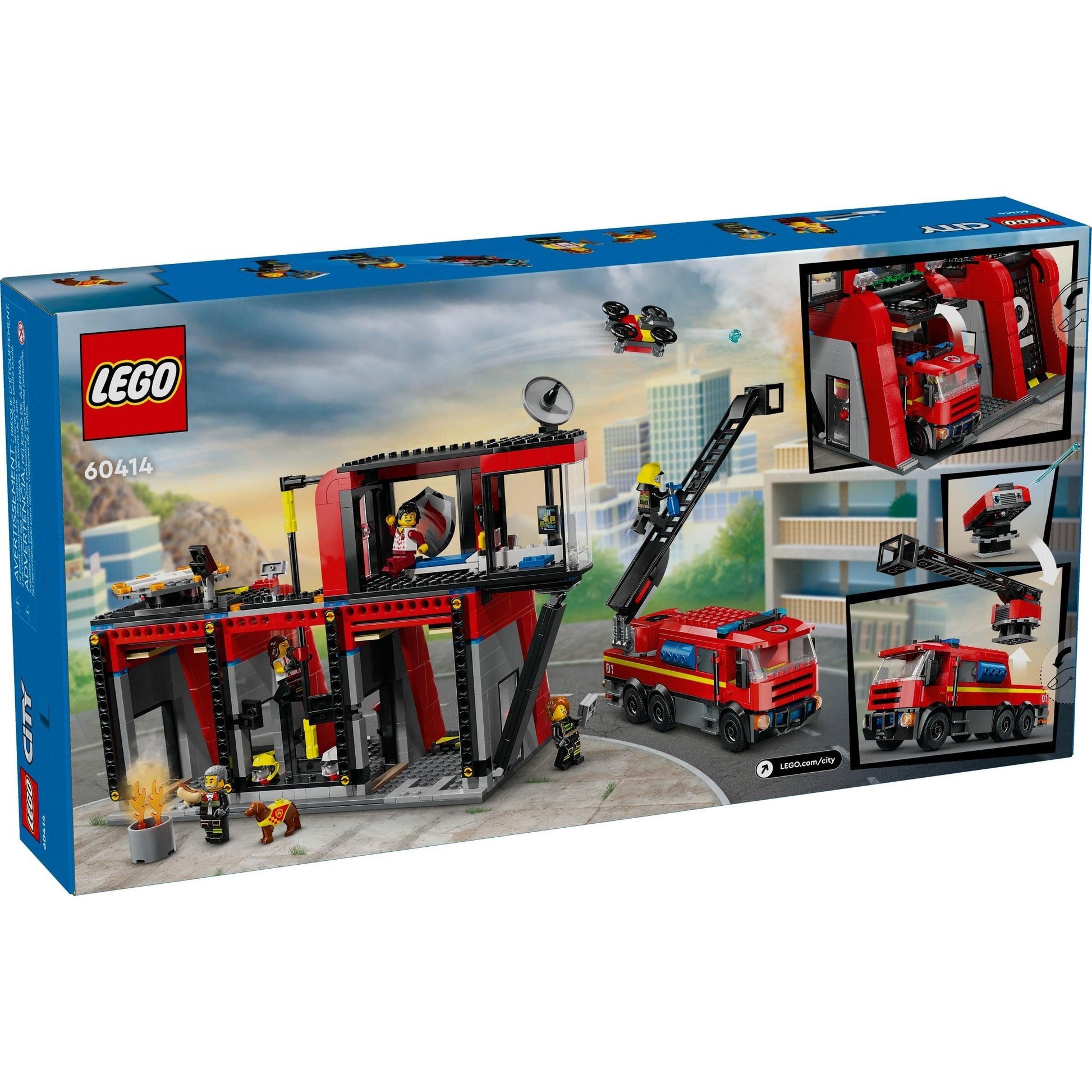 Fire Station with Fire Truck | City | 60414