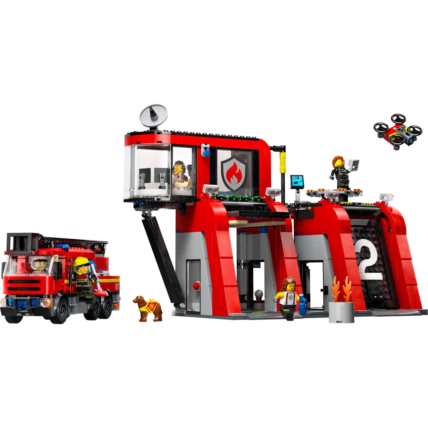 Fire Station with Fire Truck | City | 60414