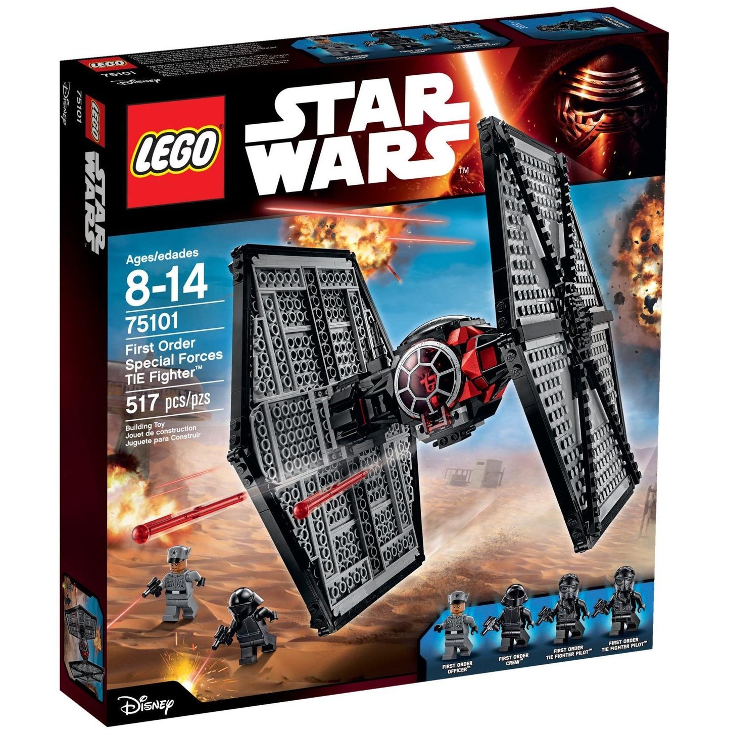First Order Special Forces TIE Fighter | Star Wars | 75101