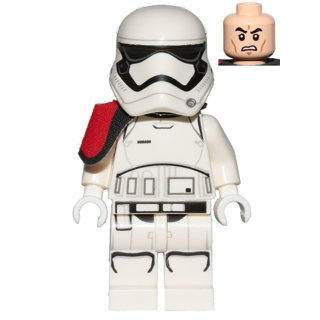 First Order Stormtrooper Officer (Rounded Mouth Pattern) | sw0664