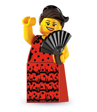 Flamenco Dancer | Collectable Minifigures | 8827-6