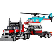 Flatbed Truck with Helicopter | Creator | 31146