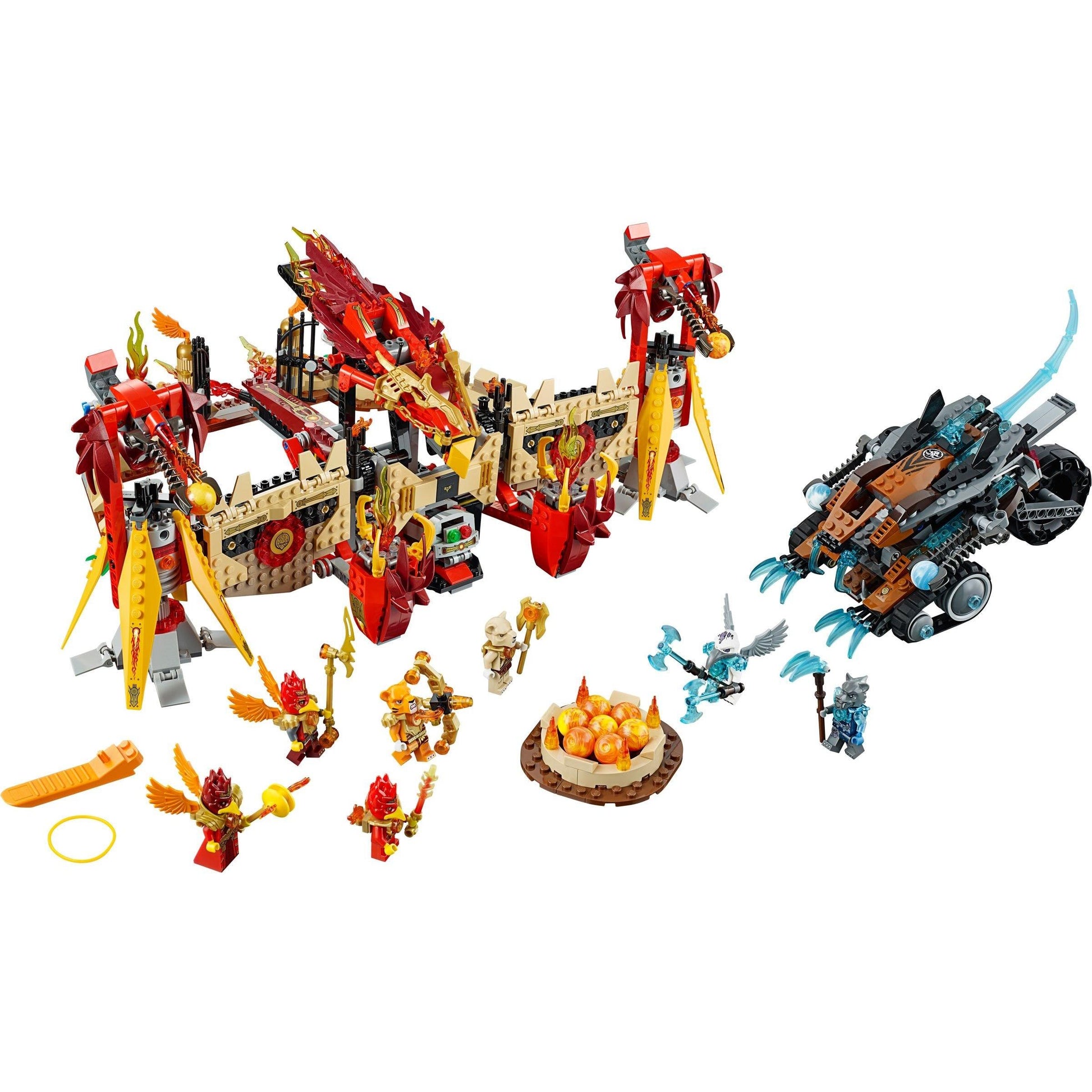 Flying Phoenix Fire Temple | Legends of Chima | 70146