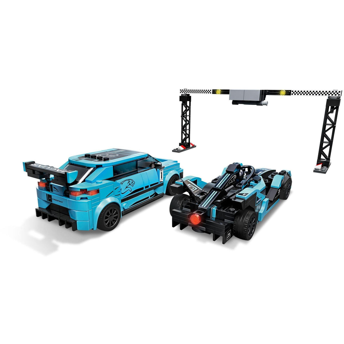 Formula E Panasonic Jaguar Racing GEN2 Car & Jaguar I-PACE eTROPHY | Speed Champions | 76898