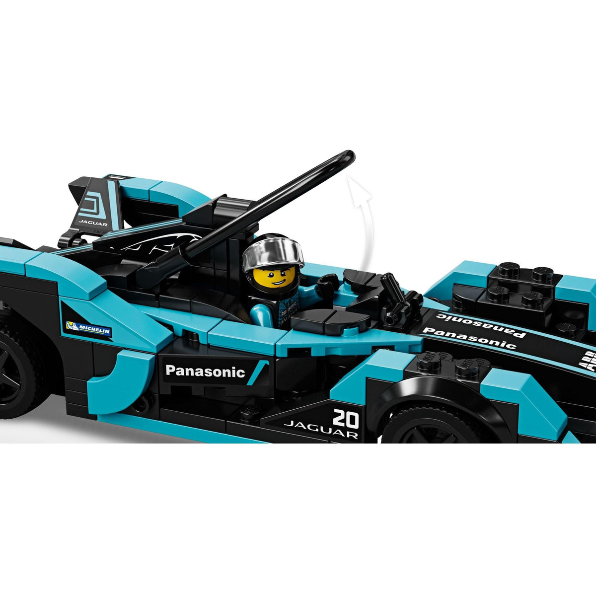 Formula E Panasonic Jaguar Racing GEN2 Car & Jaguar I-PACE eTROPHY | Speed Champions | 76898