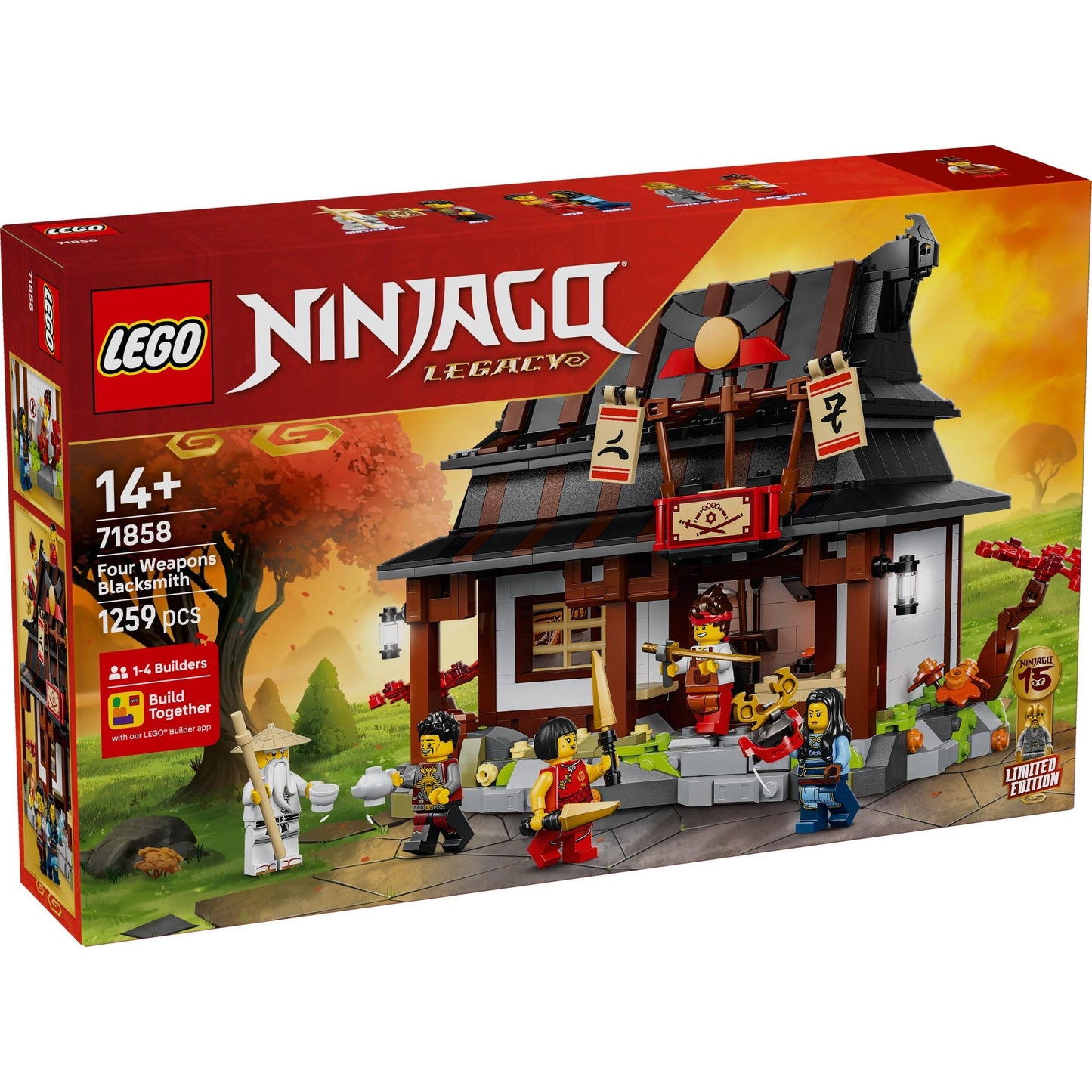 Four Weapons Blacksmith | Ninjago | 71858