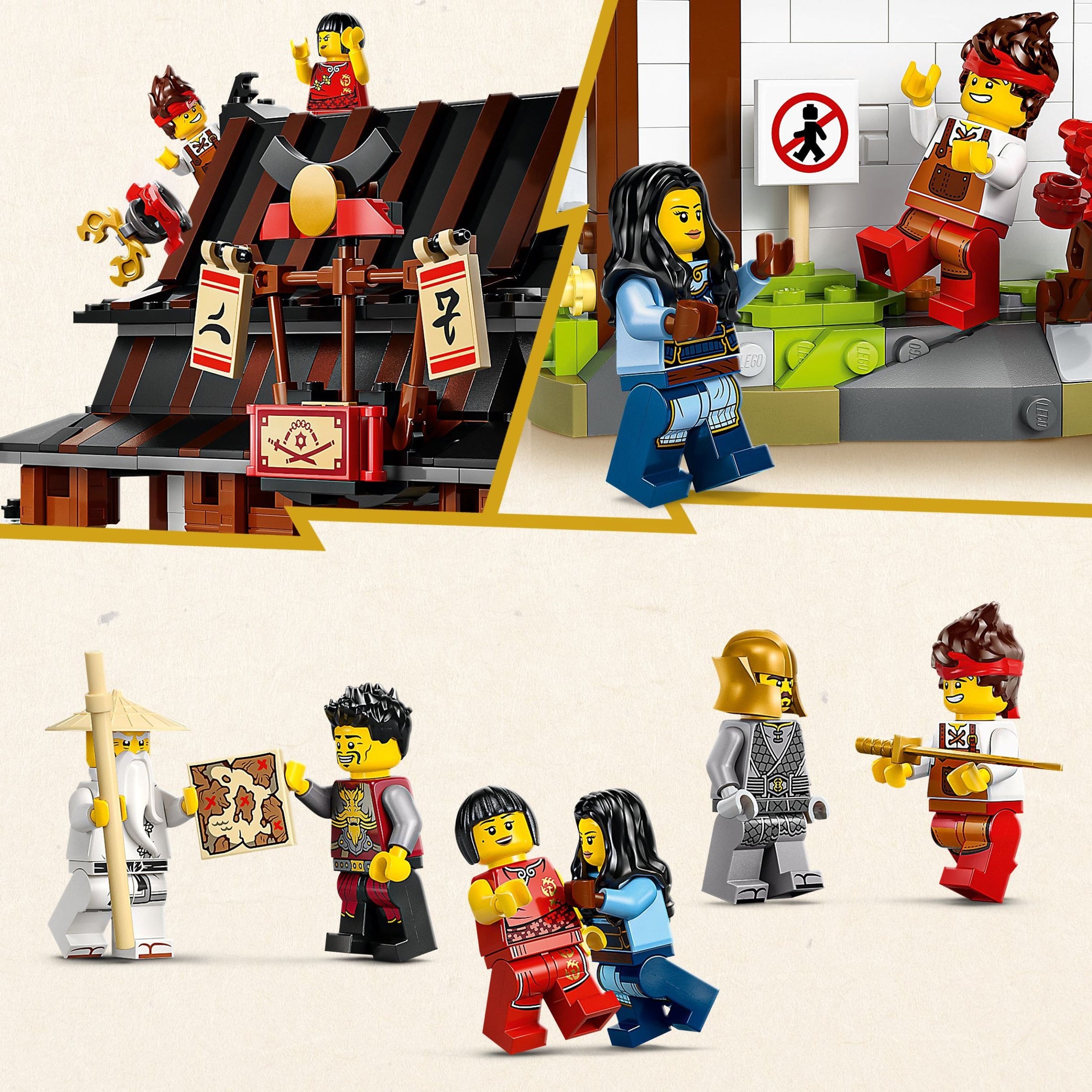 Four Weapons Blacksmith | Ninjago | 71858