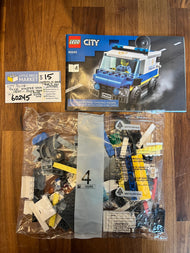 60245 - City Police Truck + Minifigure CTY1137