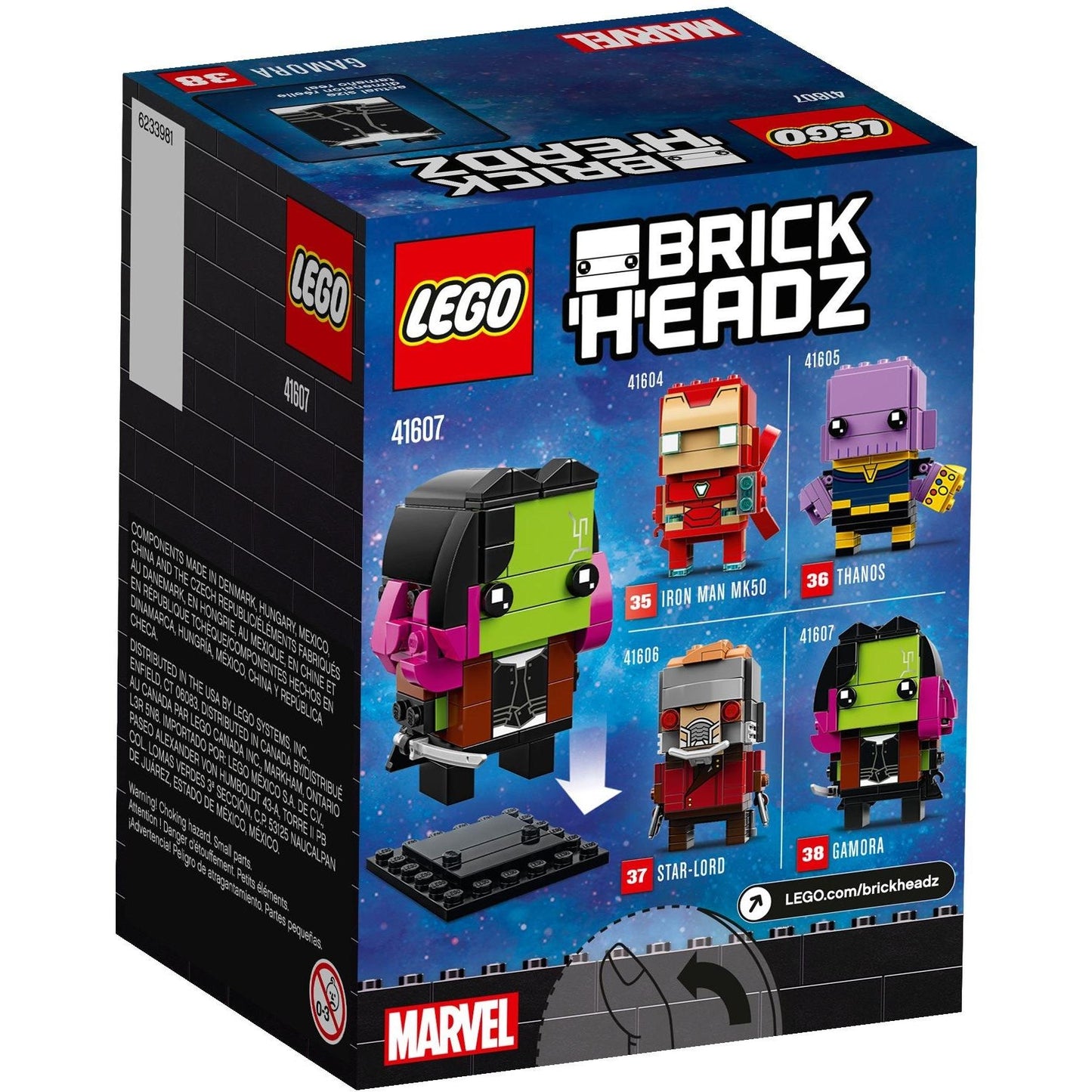 Gamora | BrickHeadz | 41607