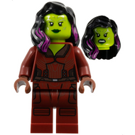 Gamora - Jambes imprimées rouge foncé | sh0976