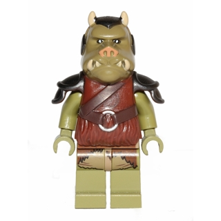 Gamorrean Guard - Olive Green, Dark Tan Hips | sw0405
