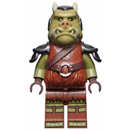 Gamorrean Guard - Olive Green, Reddish Brown Legs | sw1196