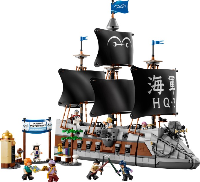 Garp's Marine Battleship | One Piece | 75646