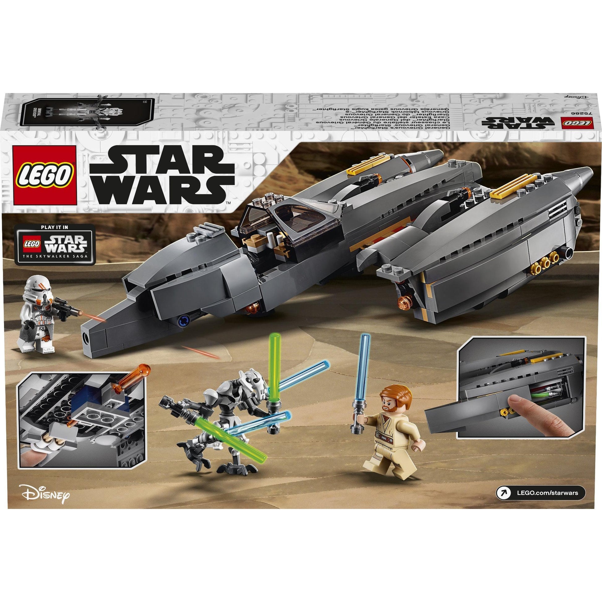General Grievous's Starfighter | Star Wars | 75286
