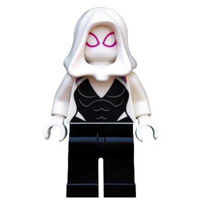 Ghost-Spider / Spider-Gwen (Gwen Stacy) - Jambes noires, capuche blanche | sh0543
