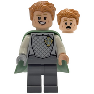 Gilderoy Lockhart - Cape en caoutchouc souple vert sable | hp535
