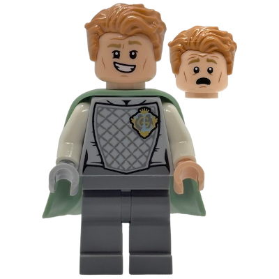 Gilderoy Lockhart - Sand Green Flexible Rubber Cape | hp535