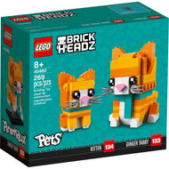 Ginger Tabby | BrickHeadz | 40480
