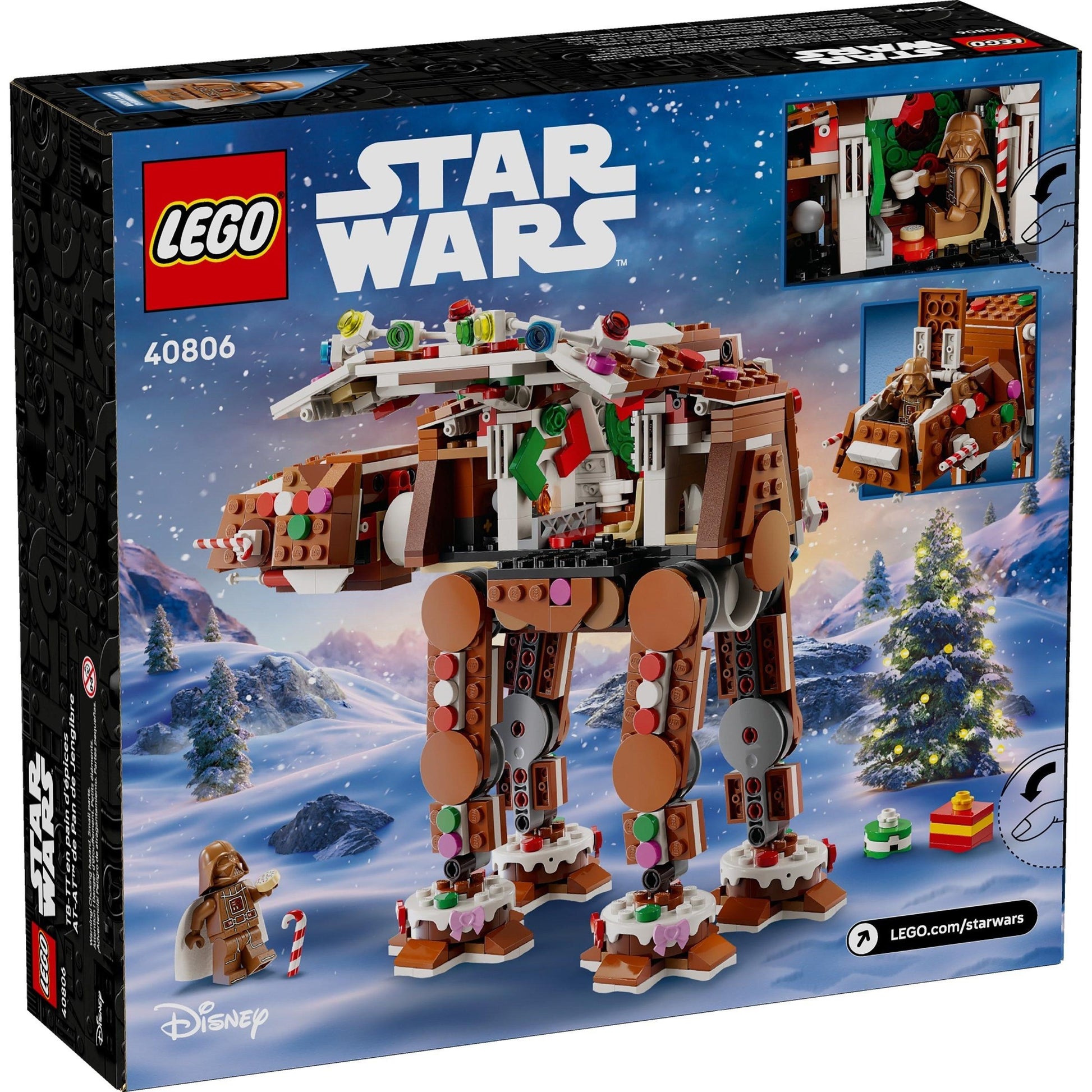 Gingerbread AT-AT Walker | Star Wars | 40806