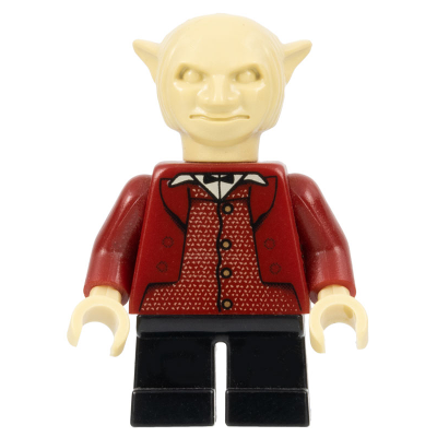 Goblin - Veste rouge foncé, jambes noires | hp079